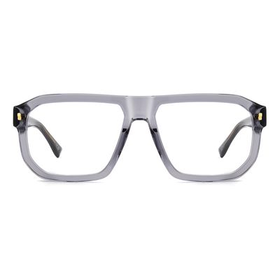 Lunettes De Vue HUGO BOSS BOSS 1409/F - Monture Gris Ruthenium Mat - Taille 55/19/145 - Homme - Neuf Avec étiquettes