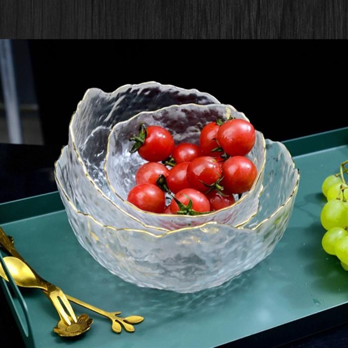 Plat à Gratin Rond En Verre Avec Couvercle 17x17x12,5 Cm - Bleu Sarcelle Multifonction