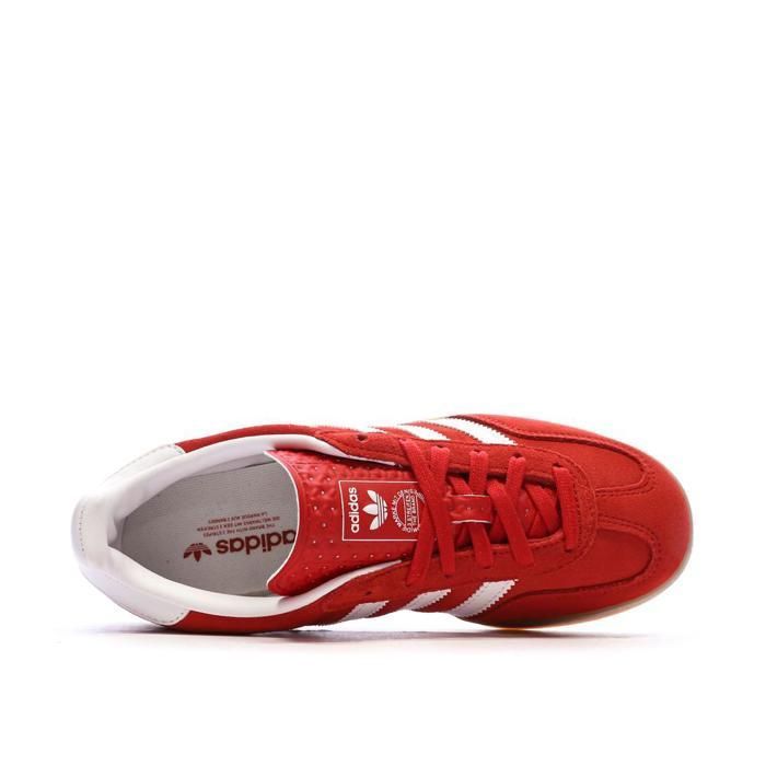 adidas gazelle silver green womens ADIDAS Gazelle Indoor Pro rouge JH5431