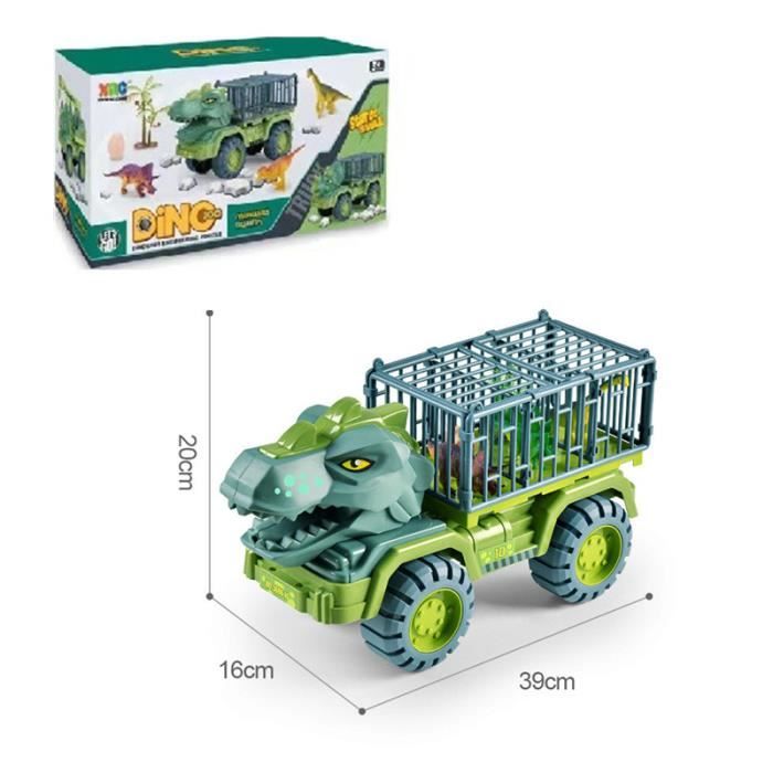 Dinosaures Jouet de Camion de Transporteur avec 15 pcs Mini