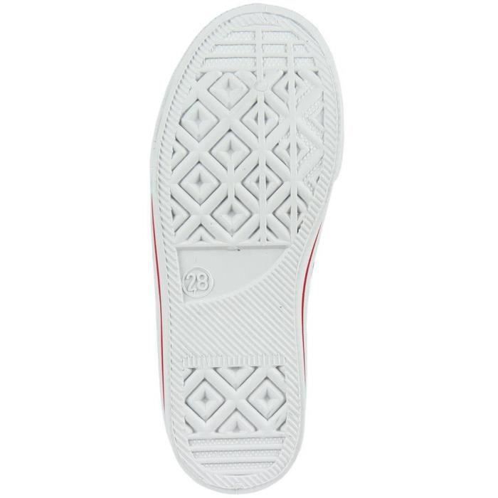 Baskets LED Enfant - Pointure 34 EU - Blanc, Multicolore, Lacets Et Scratch - Neuf En Boîte