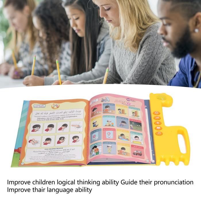 VGEBY ABC Livre Sonore Apprentissage Éducatif pour Enfant 3+ Ans -  Cdiscount Jeux - Jouets