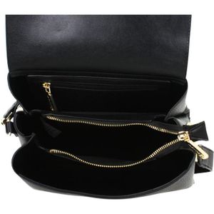 Sac Trotteur Lancaster Maya Noir - Cuir PVC 20x18x8cm