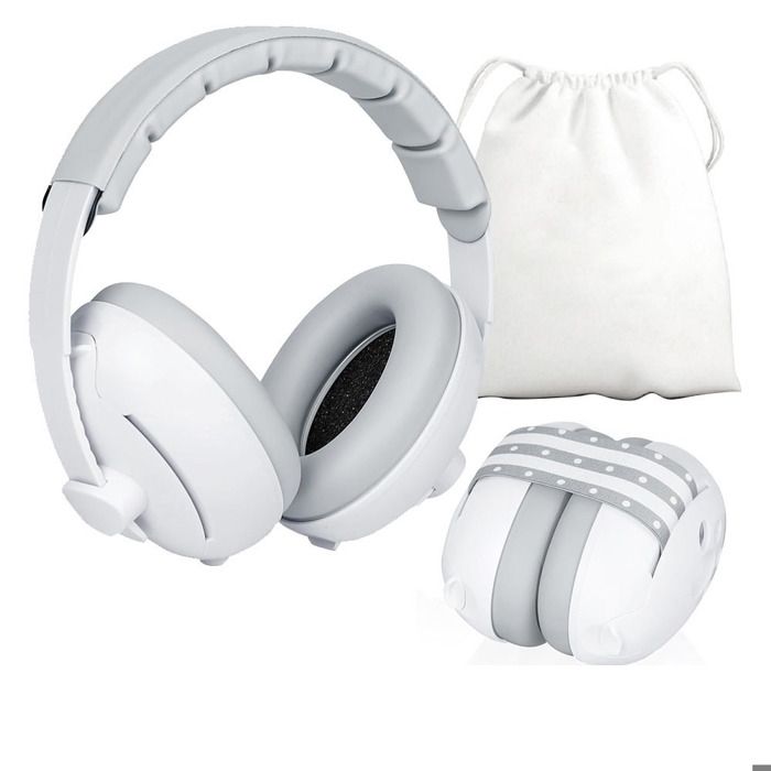 Casque Anti Bruit Enfant école RIIKUNTEK Casque Antibruit SNR 27 DB Pour Enfants, Protection Auditive, Protection Auditive Pour Garçons, Filles, Tout-petits Et Enfants De 3 à 16 Ans, Bleu, Bleu, Taille Unique