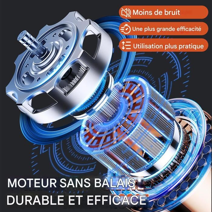 Souffleur De Feuilles Sans Fil 24V - Puissant Et Léger Pour Jardin Et Terrasse