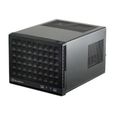 SilverStone SST-SG13B - Sugo Boîtier PC cube compact Mini-ITX, Panneau frontal Mesh, noir-0