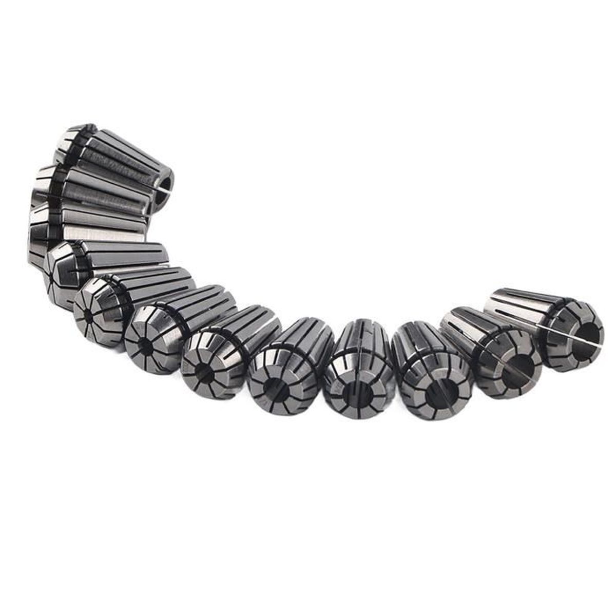 Zerone Collet 65Mn Acier 0.008mm ER 20 CNC Outil De Fraisage De La