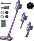 Aspirateur Balai Sans Fil BUTURE - 48000Pa - 65min Autonomie - Brosse Motorisée avec LED - 1,5L - Violet