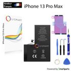 OuiSmart® BATTERIE POUR IPHONE 13 PRO MAX INTERNE NEUVE DE REMPLACEMENT + OUTILS + ADHESIF