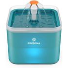 ORICEAN Fontaine à Eau pour Chat Chien 2 L, Distributeur Eau pour Chat Silencieux avec Filtre Remplaçable, Verte