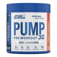 Booster Applied Nutrition - Pump 3G Pre-Workout - Fruit Burst 375g