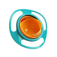 Bol pour bébés Rotation de 360 - OUTAD - Apprentissage Vaisselle - Sûr et sécurisé