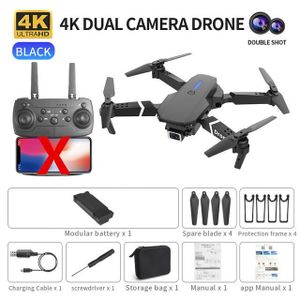 DRONE 4K-Double caméra-1B-Mini Drone 4K caméra HD pliabl