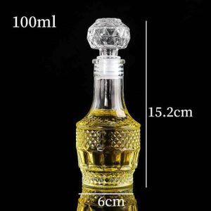 CARAFE A VIN Mini carafe à whisky en verre français ou bouteill