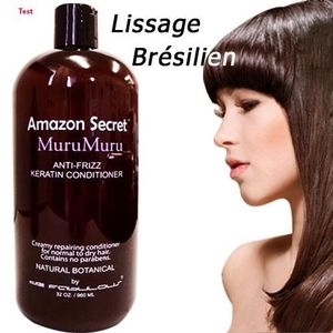 DÉFRISAGE - LISSAGE Lissage Brésilien, Crème Anti-Frizz aprés-shampooing 960 ml