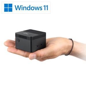 UNITÉ CENTRALE  Mini-PC CSL Tiny Box - 1000 Go SSD - Windows 11 Pr