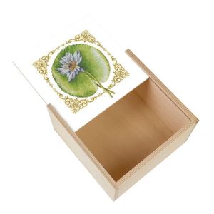Boîte cadeau Boite Coffret en Bois - Lotus Elegant Botanique Co