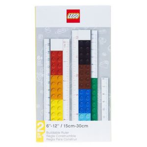 ASSEMBLAGE CONSTRUCTION Lego papeterie Regle a Construire
