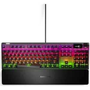 CLAVIER D'ORDINATEUR Clavier Gaming - AZERTY - STEELSERIES - Apex 7 Red