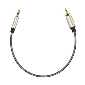 CÂBLE AUDIO VIDÉO Rca To 3.5mm Audio Cable,nylon-braided 3.5mm Aux T