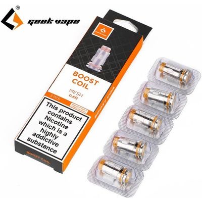 Accessoires de cigarettes électroniques, Geekvape B Series Coil for Aegis  Boost, 0.6ohm, 5 pièces / paquet