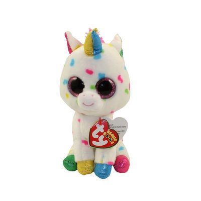 Peluche NO NAME BEANIE BOO'S SMAL LICORNE Multicolore