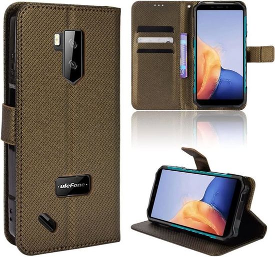 Pour RugGear RG880 Housse pochette sac étui protection feutre grise