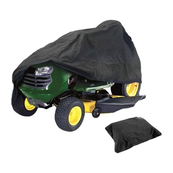 Housse De Tondeuse Autoportée - Imperméable Oxford 210D - Protection Complète Pour Tracteur Tondeuse