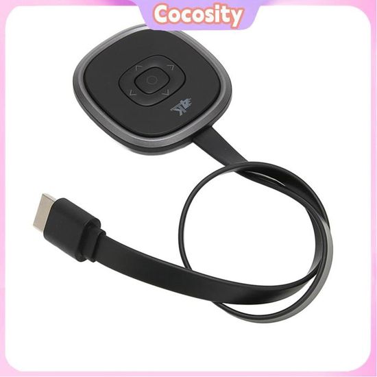 Dongle Sans Fil 4K OBEST – Pour Miroiter écran Smartphone/PC Sur TV, Compatible AirPlay, Miracast, DLNA