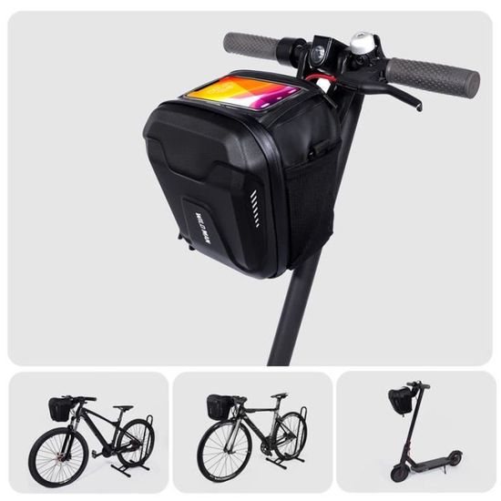 Sac de Trottinette Électrique , Sac de Rangement Étanche pour Scooter, Sacoche  Guidon de Grande Capacité à Coque Dure - Cdiscount Sport