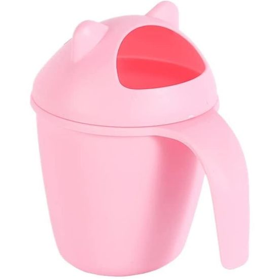 Bleu Arrosoir Bain Bebe Pelle ?? Eau T??Te De Bain Arrosoir De Bain pour Cheveux Tasse Mignonne 