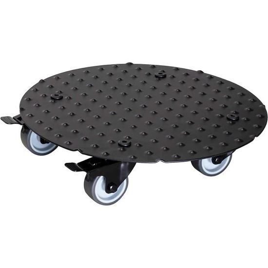 Chariot à Roulettes Pour Pot De Fleur Wagner - Support Mobile En Acier, Capacité 100 Kg, Pour Intérieur Ou Terrasse - 11