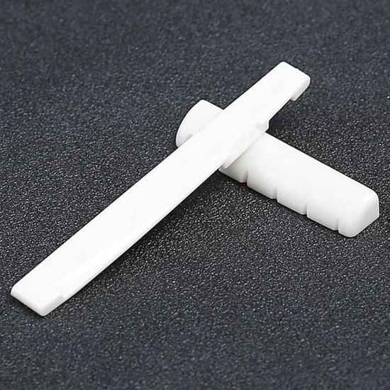 3 Selles De Chevalet Pour Guitare En Os De Bœuf - 7,2 Cm, Pour Sonorité Chaude Et Précise - 5