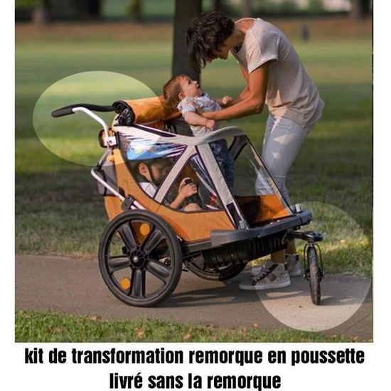 Remorque Velo Kit Urbain Remorque B Travel Couleur Orange Et Noir Cdiscount Sport Remorque Velo Kit Urbain Remorque B Travel Couleur Orange Et Noir Cdiscount Sport