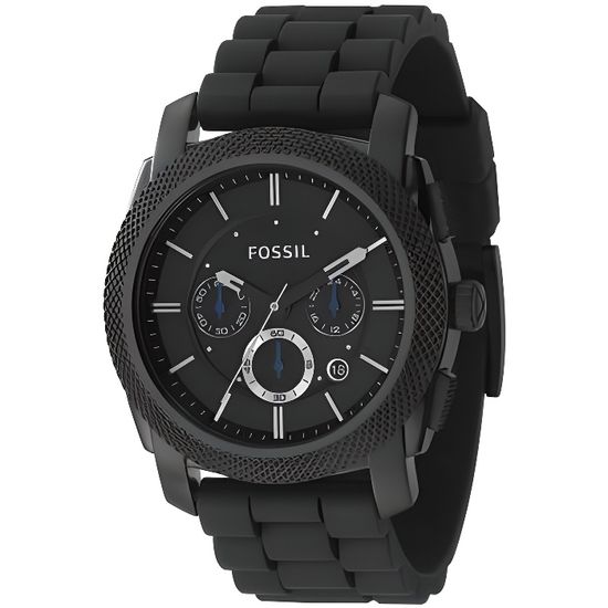 Montre homme FOSSIL MACHINE FS4487. Sport. Date. C Noir