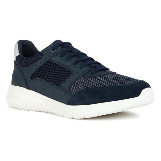 Geox Homme U Affile A Basket - Chaussures Légères Respirantes