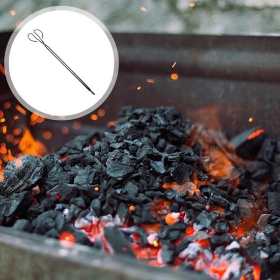 Pince à Charbon De Bois, Pince Multifonctionnelle En Métal Pour Barbecue, Pince à Ordures, Outils De Service De Charbon De Bois Pour Cuisine