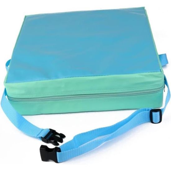 Siège Rehausseur Bébé Voyage - Chaise Haute Portable Avec Sangles - 0 à 12 Ans - Noir