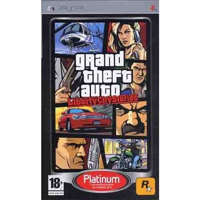 GTA Liberty City Stories Platinum Jeu PSP
