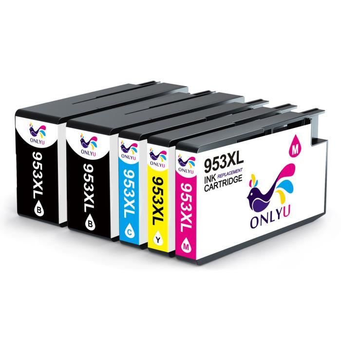 Lot Cartouches Encre Compatibles HP 953XL - Pour OfficeJet 7720 7730 7740 8210 8710 Etc.