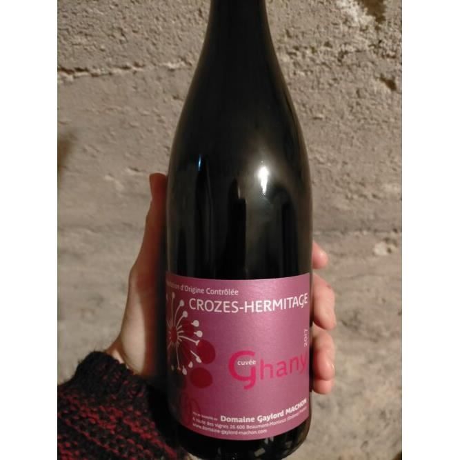 Crozes-Hermitage (rouge), domaine Gaylord Machon, cuvée Ghany 2017