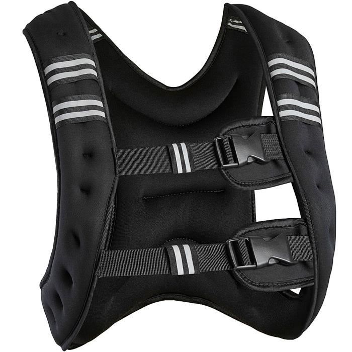 Gilet lesté de 10kg pour Entrainement et Musculation
