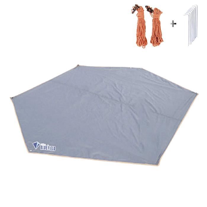 Bâches Azarxis Bâche imperméable pour Tente de Camping, hamac Hexagonal pour Pique-Nique, randonnée, Plage et équipement 5155