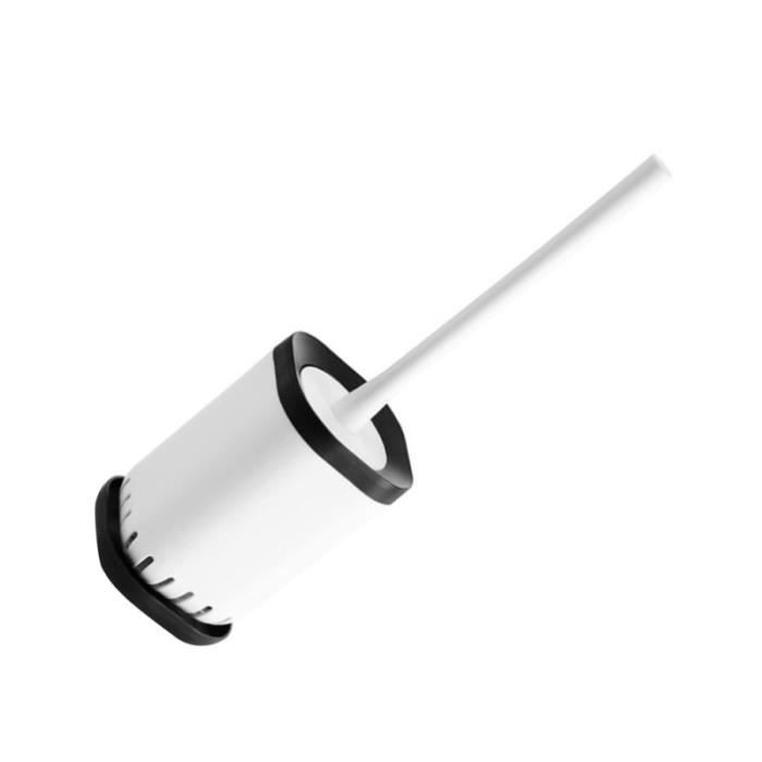 1 set brosse de toilette en plastique créatif de moderne et support nettoyant pour toilettes avec SET ACCESSOIRES SALLE DE BAIN