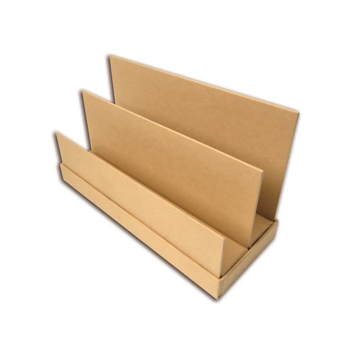 D.I.Y with Toga Range courrier à décorer - kraft - 25,5x10cm