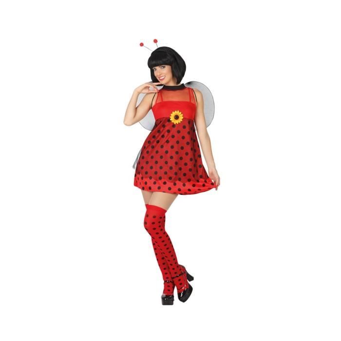 ATOSA Deguisement De Coccinelle - Panoplie Adulte