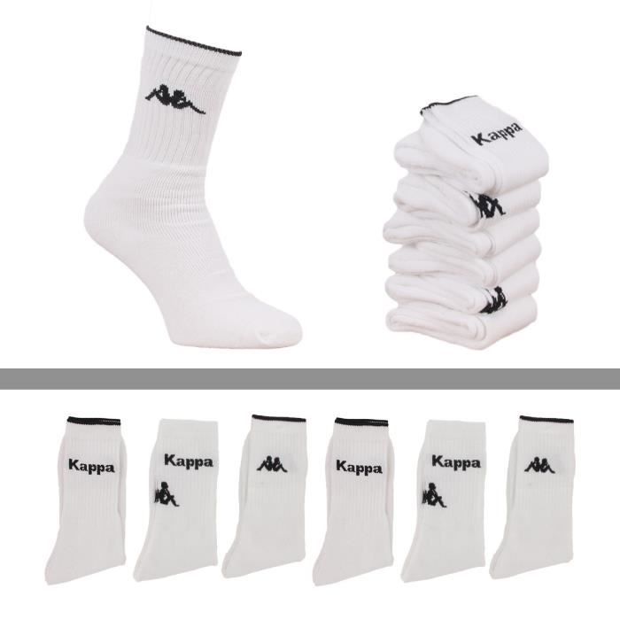 Chaussettes sport homme Kappa lot de 6