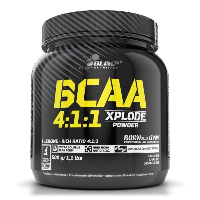 BCAA en poudre BCAA 4:1:1 Xplode Powder - Fruit Punch 500g
