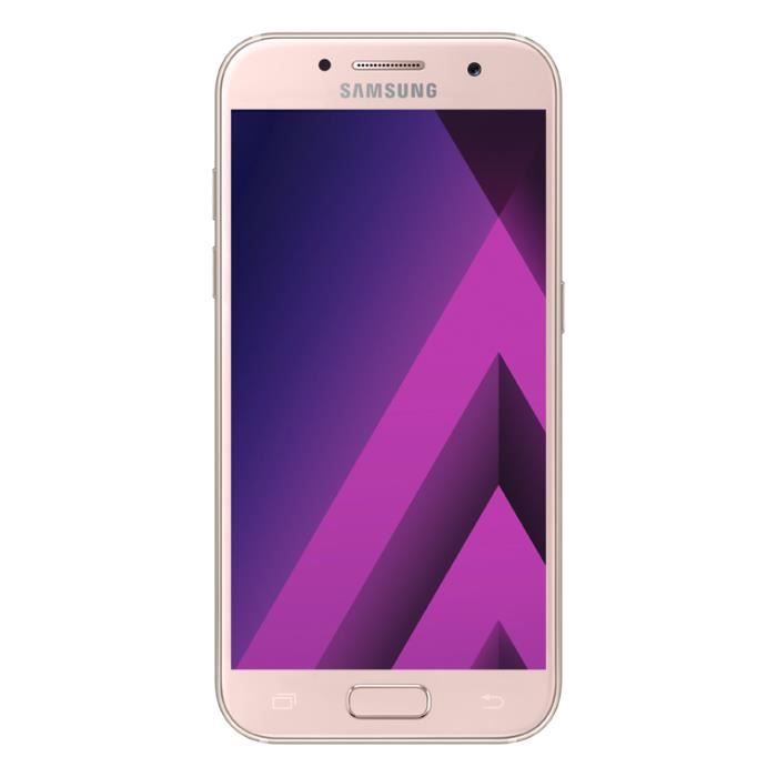 TIM Samsung Galaxy A3 (2017), 11,9 cm (4.7-), 16 Go, 13 MP, Android, 6.0.16, Rose