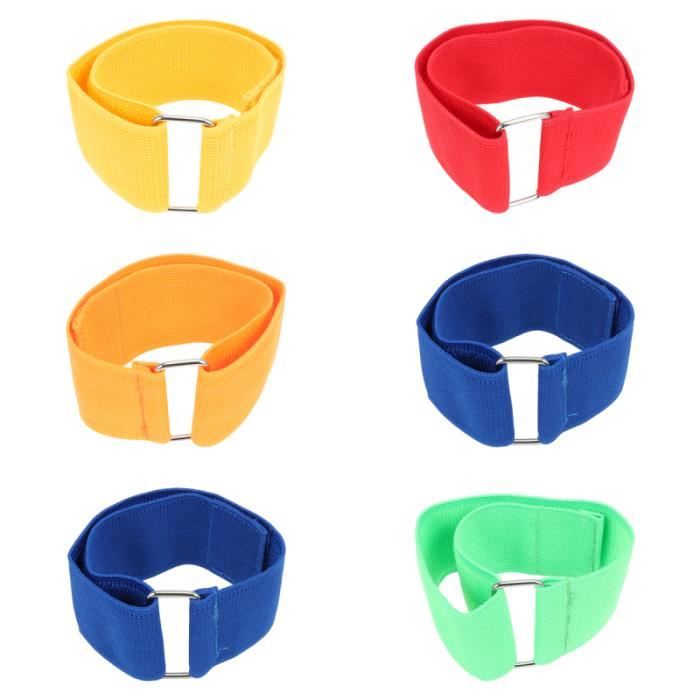 6 pièces sangle de course à trois jambes pratique créative réglable sangles de corde à MEDECINE BALL - BALLON DE MUSCULATION